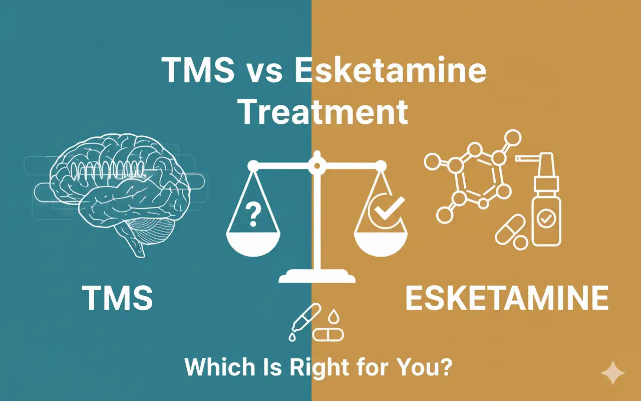 tms vs esketamine